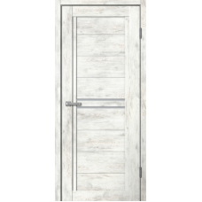 Дверь межкомнатная Сибирь Профиль Барн 6 Ель альпийская, стекло белое матовое